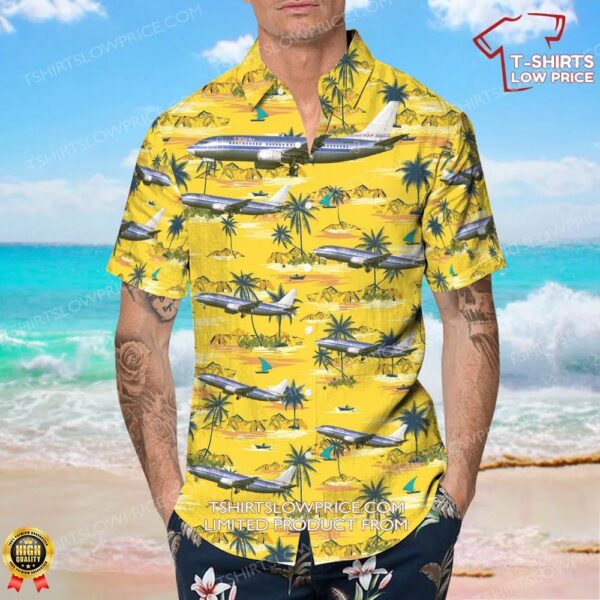Boeing 737-301 US Airways Hawaiian Shirt