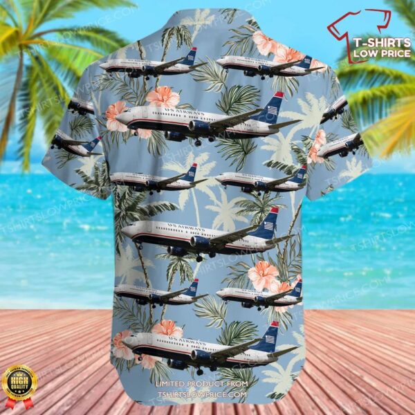 Boeing 737-4B7 US Airways Hawaiian Shirt