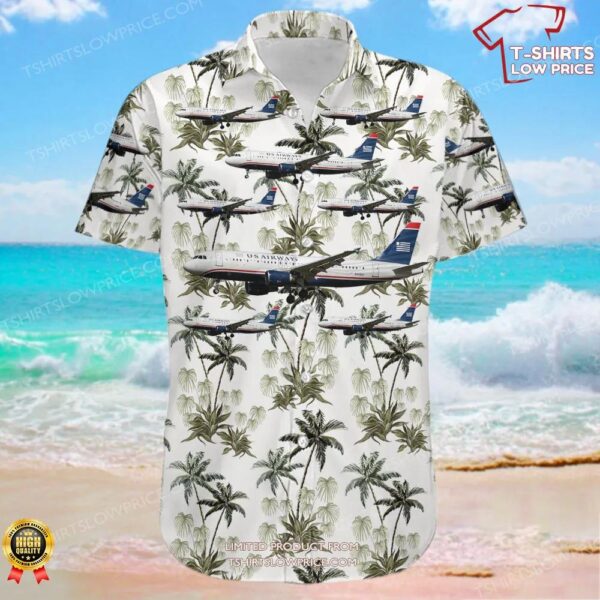 Airbus A320-214 US Airways Hawaiian Shirt