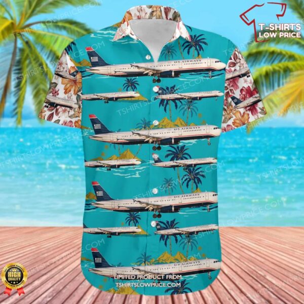 Airbus A321-231 US Airways Hawaiian Shirt