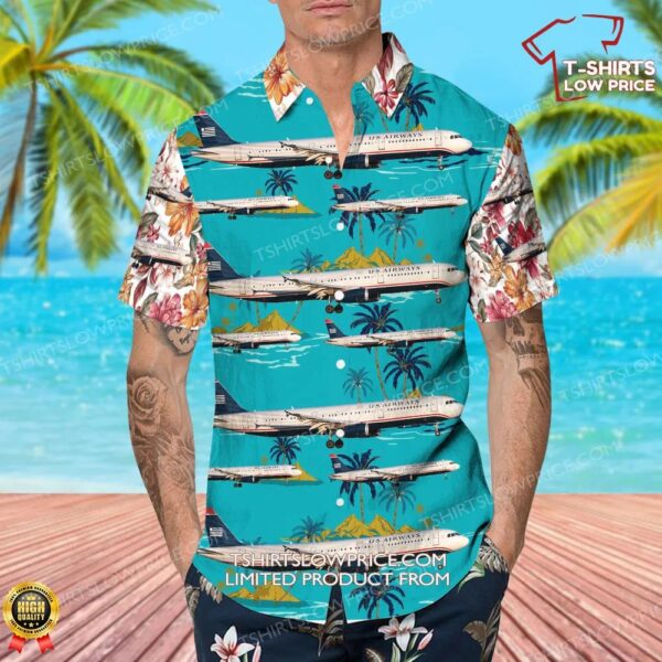 Airbus A321-231 US Airways Hawaiian Shirt