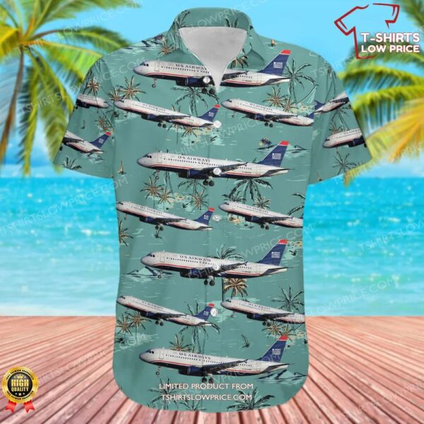 Airbus A320-232 US Airways Hawaiian Shirt