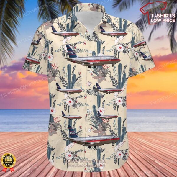Boeing 737-201(Adv) US Airways Hawaiian Shirt