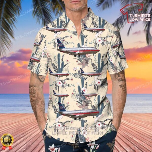Boeing 737-201(Adv) US Airways Hawaiian Shirt