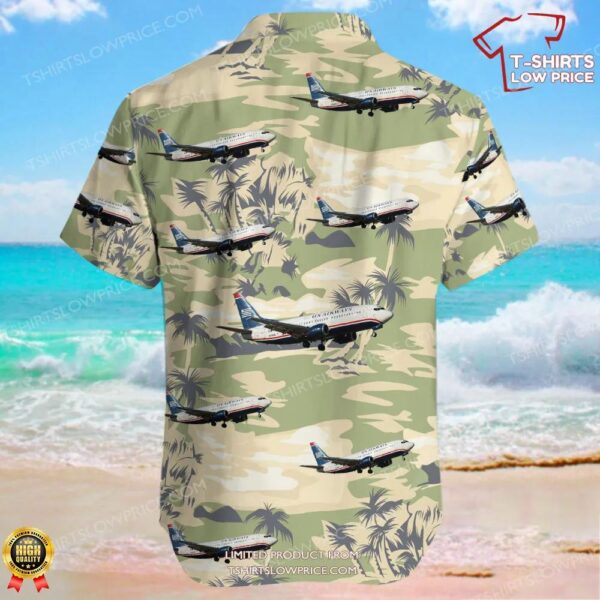 Boeing 737-3S3 US Airways Hawaiian Shirt