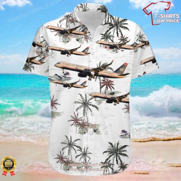 Boeing 757-2B7 US Airways Hawaiian Shirt
