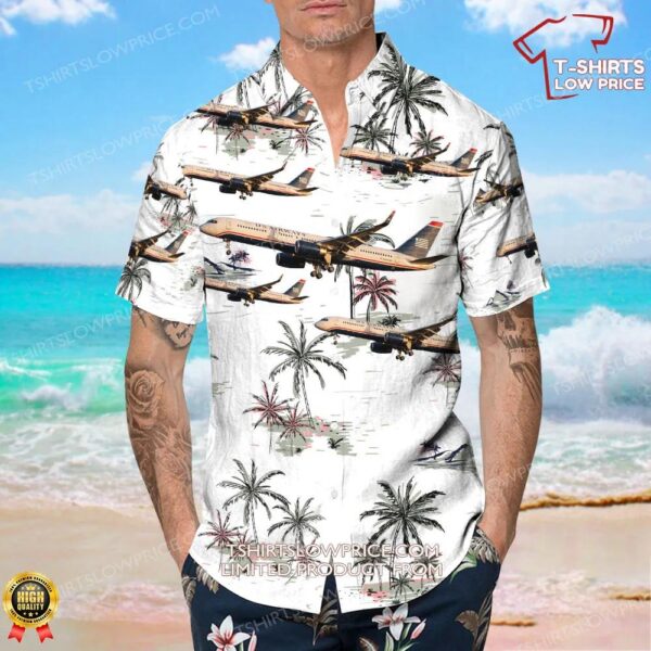 Boeing 757-2B7 US Airways Hawaiian Shirt