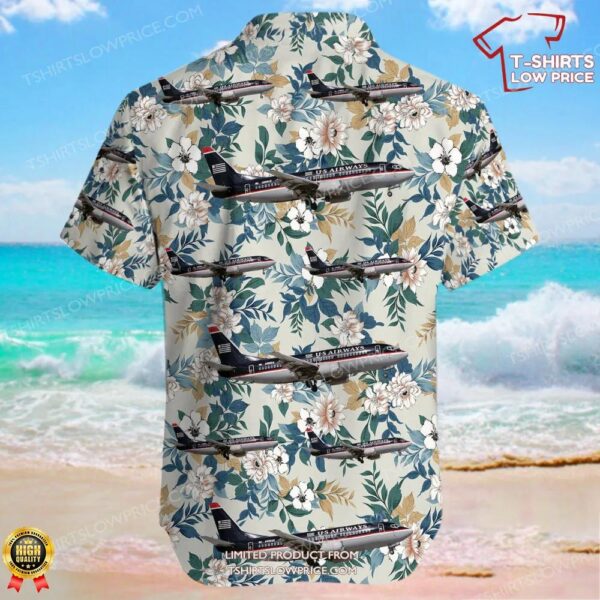 Boeing 737-3B7 US Airways Hawaiian Shirt