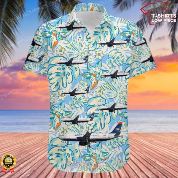 Airbus A320-231 US Airways Hawaiian Shirt