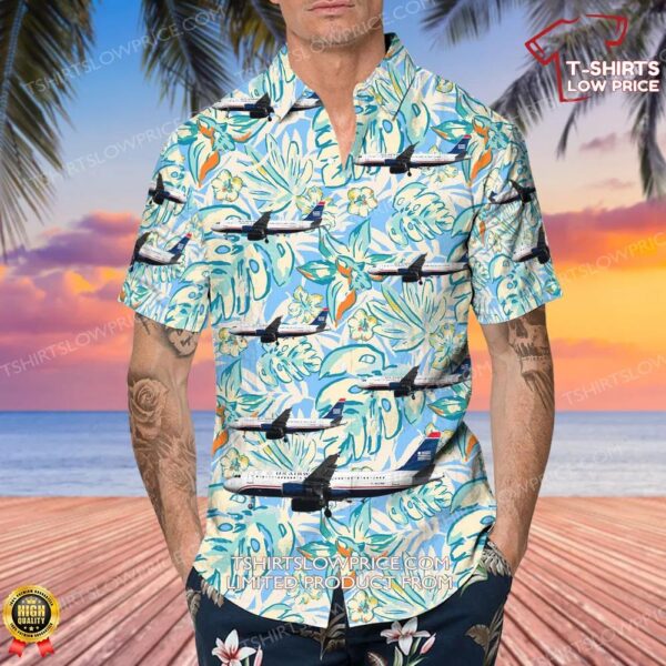 Airbus A320-231 US Airways Hawaiian Shirt