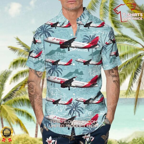 Airbus A320-214 Avianca Hawaiian Shirt