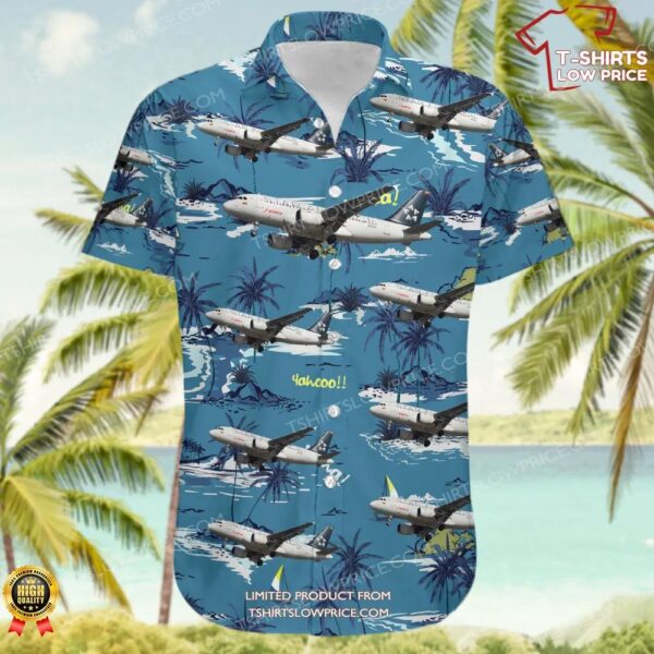 Airbus A319-115 Avianca Hawaiian Shirt Airbus A319-115 Avianca Hawaiian Shirt