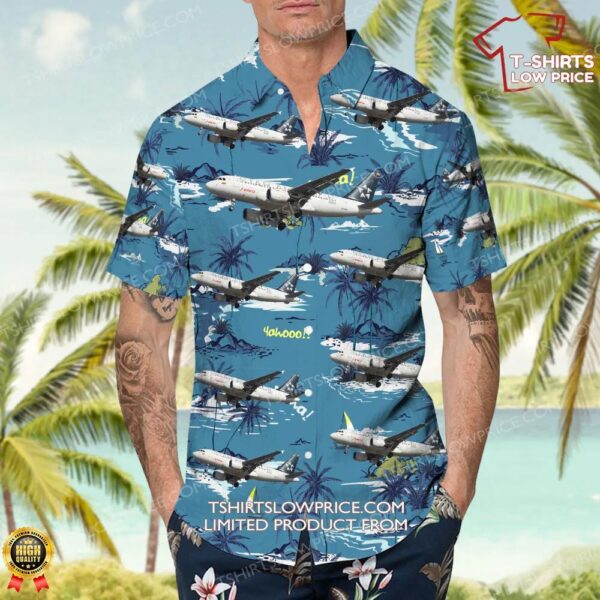 Airbus A319-115 Avianca Hawaiian Shirt Airbus A319-115 Avianca Hawaiian Shirt