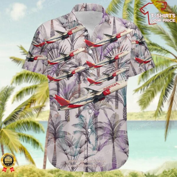 Boeing 787-8 Dreamliner Avianca Hawaiian Shirt