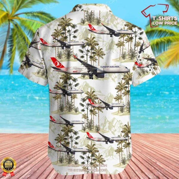 Airbus A350-941 Turkish Airlines Hawaiian Shirt
