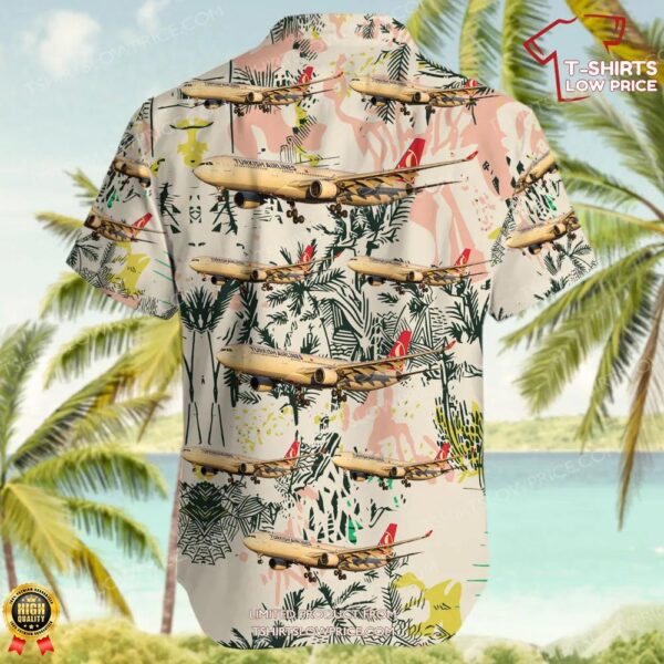 Airbus A330-303 Turkish Airlines Hawaiian Shirt