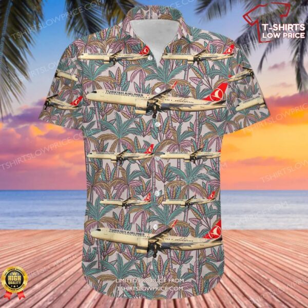Airbus A321-271NX Turkish Airlines Hawaiian Shirt