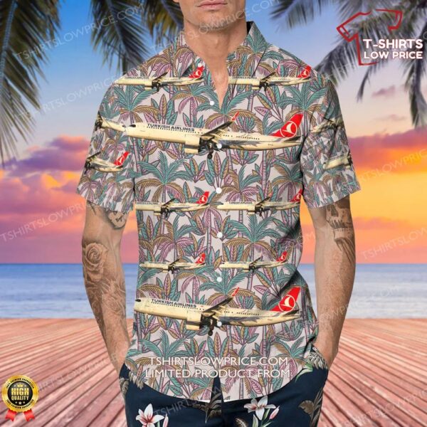 Airbus A321-271NX Turkish Airlines Hawaiian Shirt