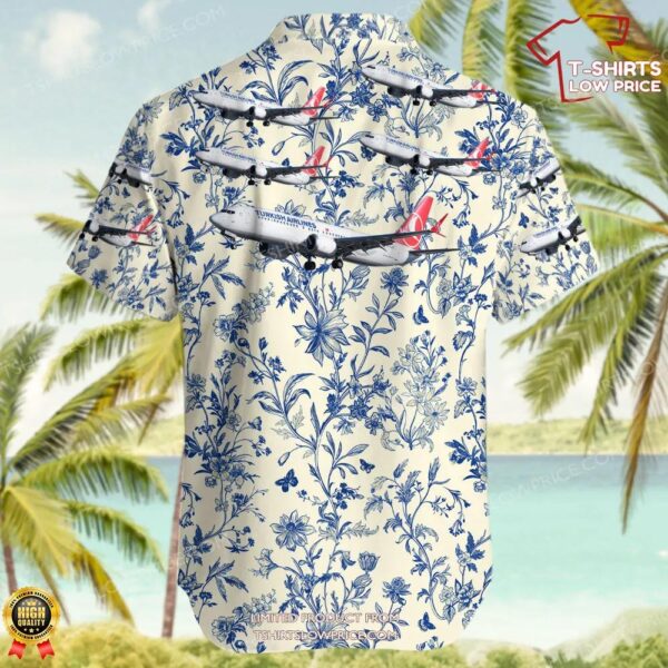 Boeing 737-8 MAX Turkish Airlines Hawaiian Shirt Boeing 737-8 MAX Turkish Airlines Hawaiian Shirt