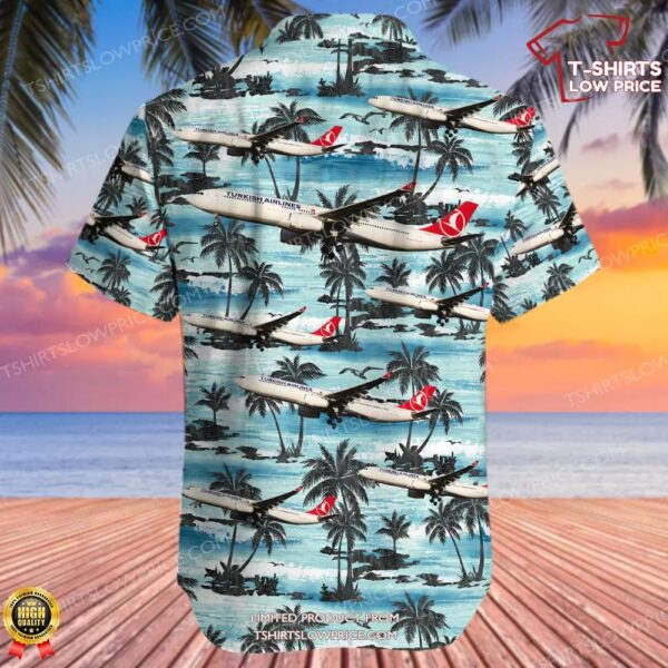 Airbus A330-343 Turkish Airlines Hawaiian Shirt