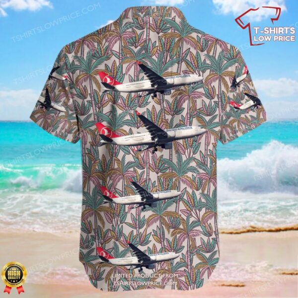 Airbus A330-223 Turkish Airlines Hawaiian Shirt