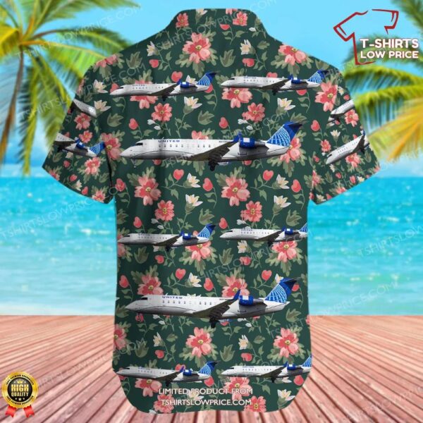 Bombardier CRJ-200ER United Express (SkyWest Airlines) Hawaiian Shirt