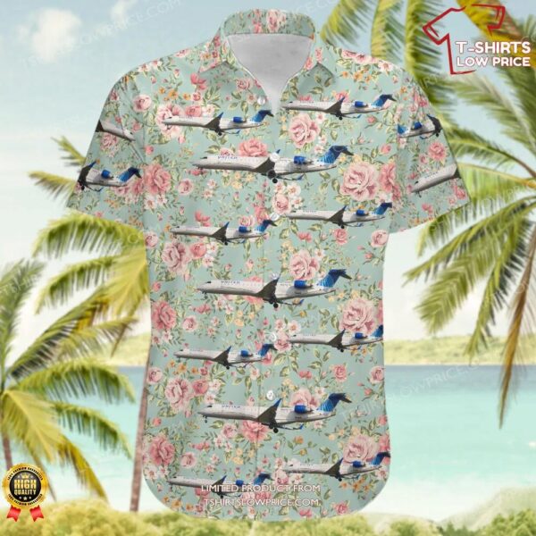 Bombardier CRJ-550 United Express (SkyWest Airlines) Hawaiian Shirt