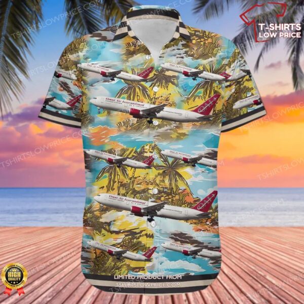 Boeing 767-36N(ER) Omni Air International (OAI) Hawaiian Shirt Boeing 767-36N(ER) Omni Air International (OAI) Hawaiian Shirt
