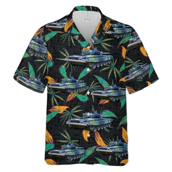Finnish Army T-72 Ps264-202 Rear Hawaiian Shirt Finnish Army T-72 Ps264-202 Rear Hawaiian Shirt