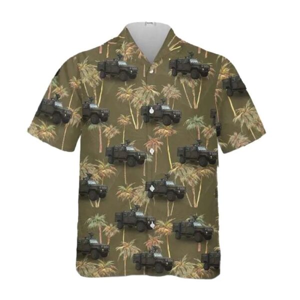 Irish Army Land Systems Omc Ltav ( Light Tactical Armoured Vehicle ) Hawaiian Shirt Irish Army Land Systems Omc Ltav ( Light Tactical Armoured Vehicle ) Hawaiian Shirt