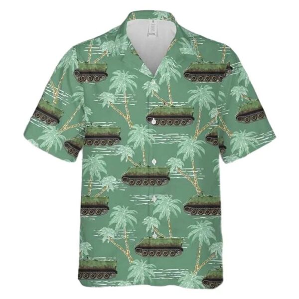 Irish Army M113 Apc Hawaiian Shirt