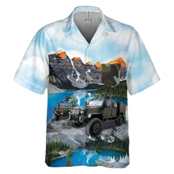 Irish Army Rg-32m Light Tactical Vehicle (ltv) Pocket Hawaiian Shirt Irish Army Rg-32m Light Tactical Vehicle (ltv) Pocket Hawaiian Shirt
