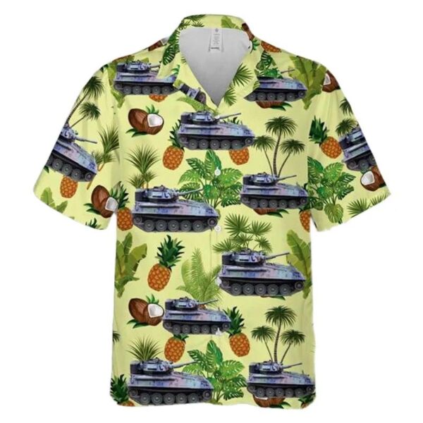 Irish Army Scorpion Cvr(t) Hawaiian Shirt