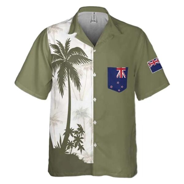 New Zealand Army Fv101 Scorpion Pocket Hawaiian Shirt New Zealand Army Fv101 Scorpion Pocket Hawaiian Shirt
