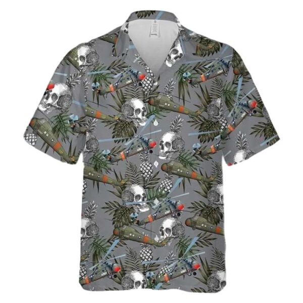 Sikorsky H-34 Us Army Hawaiian Shirt Sikorsky H-34 Us Army Hawaiian Shirt