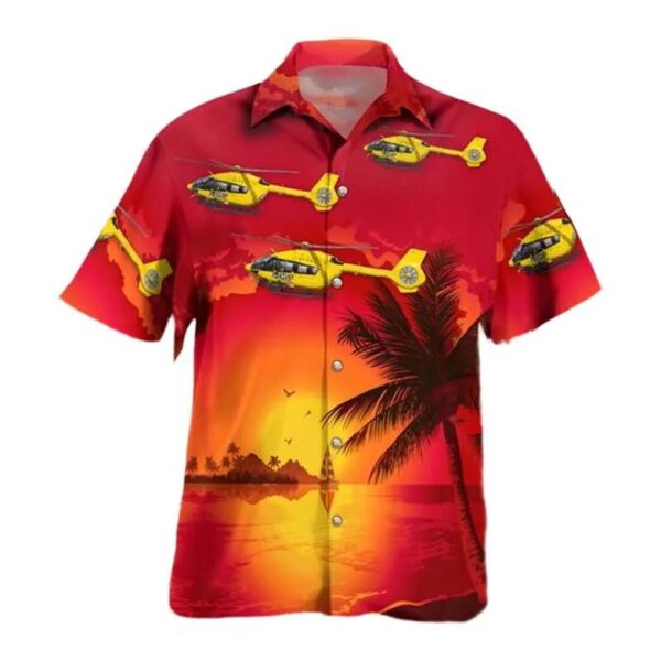 Airbus Helicopters Ec-145t-2 (bk-117d-2) G-emss Hawaiian Shirt
