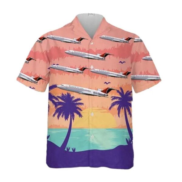Carnival Air Lines Boeing 727-200 Hawaiian Shirt Carnival Air Lines Boeing 727-200 Hawaiian Shirt