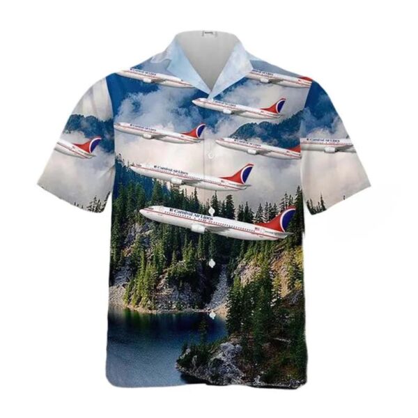 Carnival Air Lines Boeing 737-4q8 Hawaiian Shirt Carnival Air Lines Boeing 737-4q8 Hawaiian Shirt