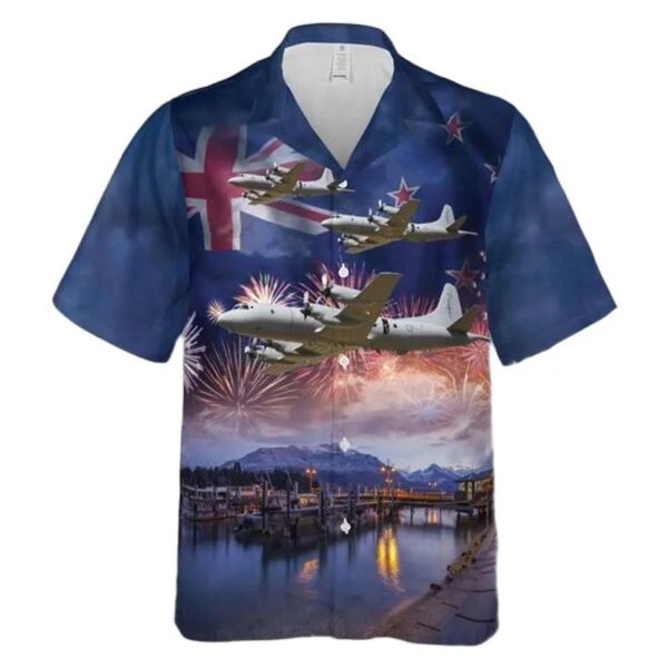 Waitangi Day, Royal New Zealand Air Force Lockheed P-3k Orion Hawaiian Shirt