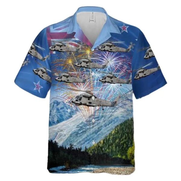 Waitangi Day, Royal New Zealand Navy Kaman Sh-2g Super Seasprite Hawaiian Shirt
