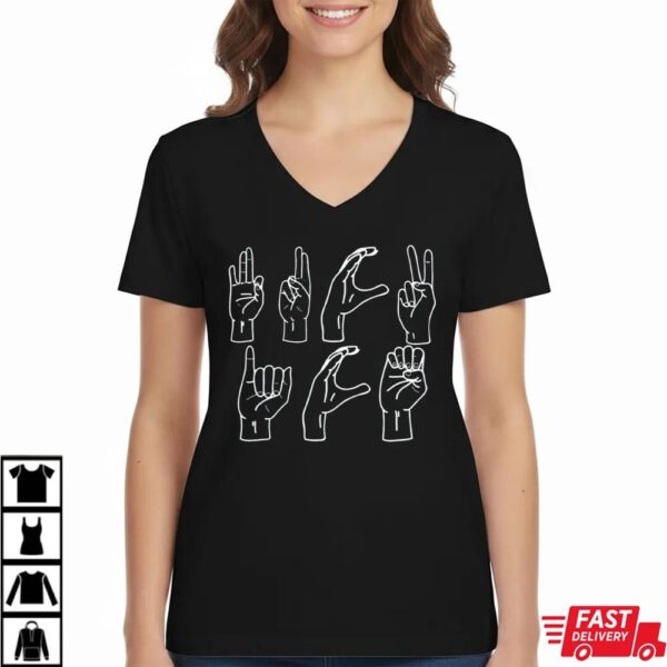 Hand Sign Language Fuck ICE Shirt