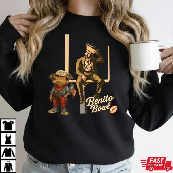 Benito Bowl Puerto Rico Coqui Frog Tee Benito Bowl Puerto Rico Coqui Frog Tee