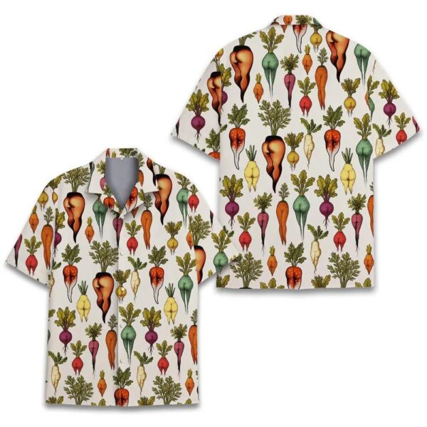Funny Vegetable Butt Hawaiian Shirt