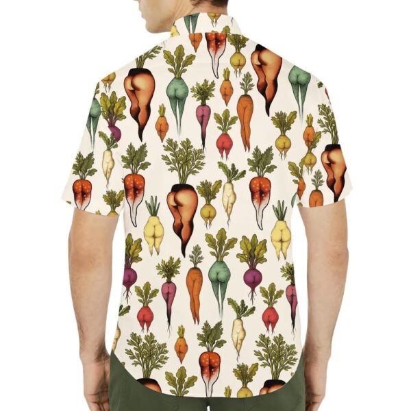Funny Vegetable Butt Hawaiian Shirt