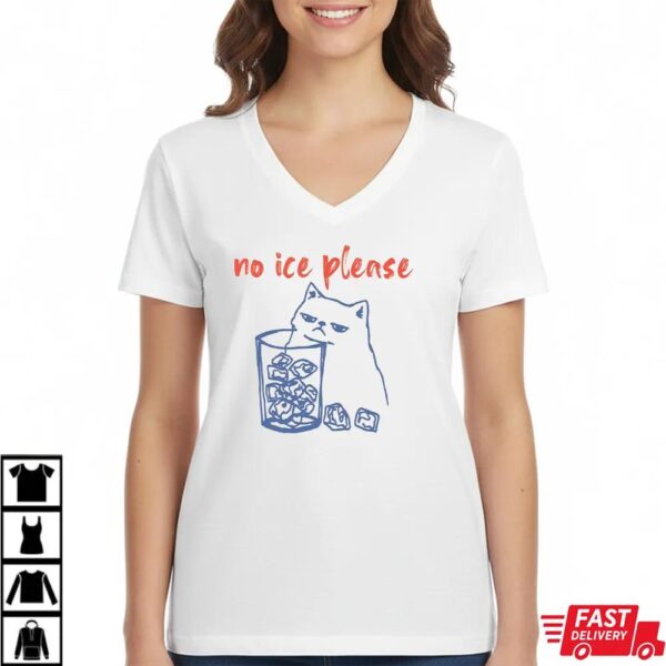 Pro Immigration No Ice Cat Meme Shirt