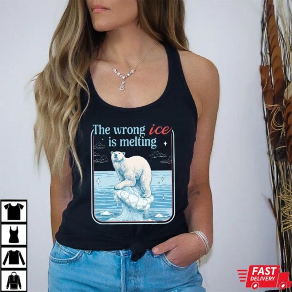 The Wrong ICE Is Melting Shirt The Wrong ICE Is Melting Shirt
