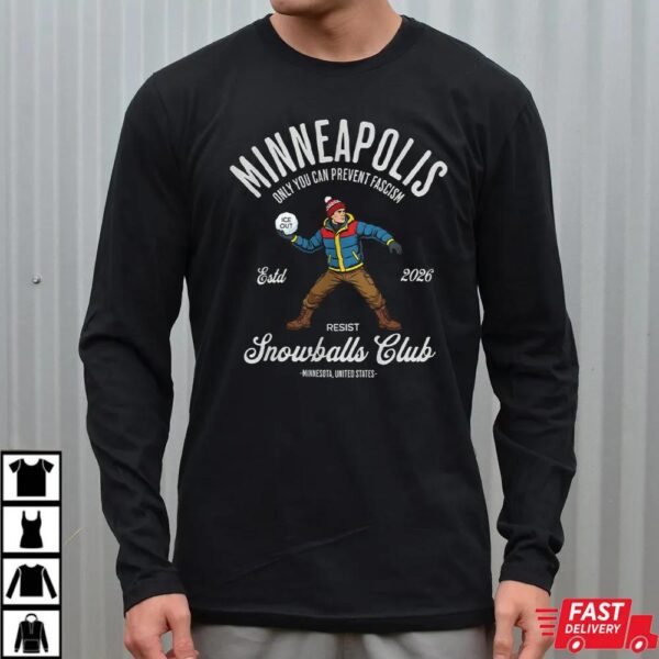 Minneapolis Resist Snowballs Club Sweatshirt Minneapolis Resist Snowballs Club Sweatshirt