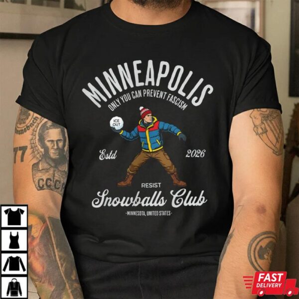 Minneapolis Resist Snowballs Club Sweatshirt Minneapolis Resist Snowballs Club Sweatshirt