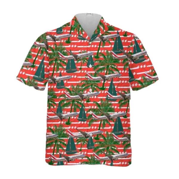 Polish Air Force Boeing 737-8tv(bbj2) Hawaiian Shirt Polish Air Force Boeing 737-8tv(bbj2) Hawaiian Shirt