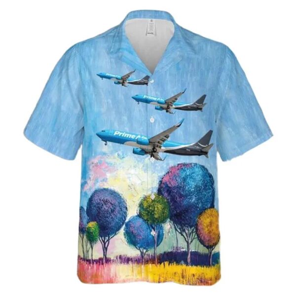 Prime Air Boeing 737-83n(bcf) Hawaiian Shirt
